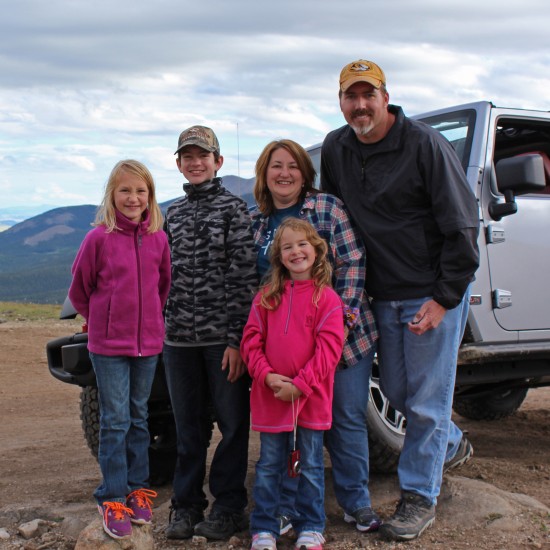 2013-08-01 -- Family Photo -- Colorado Jeeping