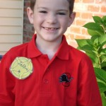 Jeffrey… First Day of First Grade!